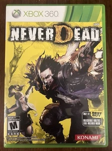NeverDead Xbox 360 Complete In Box CIB Konami Tested Manual Clean - Picture 1 of 3
