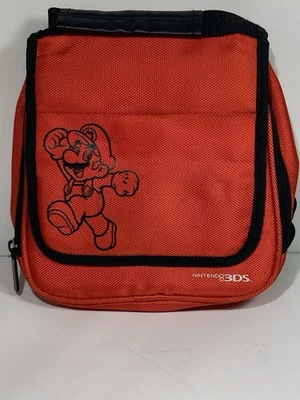 Super Mario 3DS Orange Carrying Case Travel Bag Storage Case Foto 1 de 4