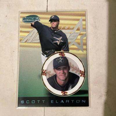 1999 Pacific Invincible #68 SCOTT ELARTON Platinum Blue 37/67 CLASSIC PARALLEL!! - Image 1 of 2