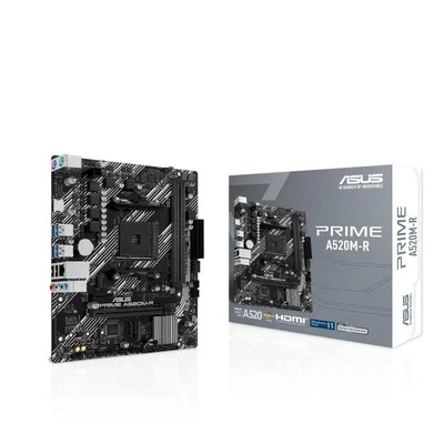 ASUS PRIME A520M-R AMD A520 Socket AM4 micro ATX - Immagine 1 di 4