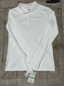 Girls Long Sleeve White Uniform Shirt Size 16 NWT - Picture 1 of 1