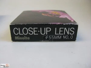 Achromatic Lens No.0 55mm Original Minolta Close-Up 55 MM Macrolinse - Picture 1 of 4