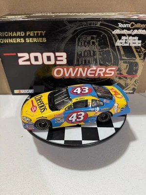 John Andretti #43 Cheerios 2003 Team Caliber Owners Series 1/24 Diecast Foto 1 de 4