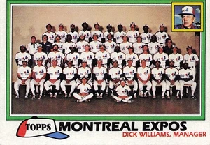 1981 Topps #680 Montreal Expos Team, quasi nuovo - Foto 1 di 2