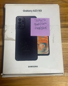 **SEALED** Samsung Galaxy A23 5G, Boost Mobile Only Black, 64 GB, New - Picture 1 of 1