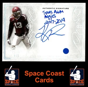 2020 Leaf Trinity #A-KR1 Kendrick Rogers Spectrum Silver #/5 Auto - Picture 1 of 2