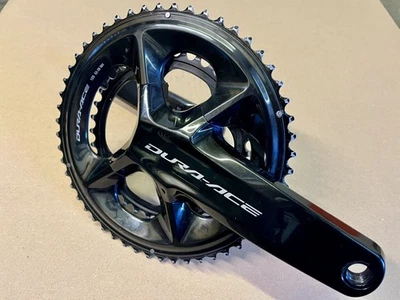 Shimano Dura-Ace FC-R9200 165mm crankset, 52/36 chainrings, 12-speed - Image 1 of 4
