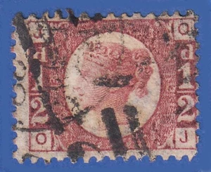 GB QV 1870 1/2d ROSE PLATE 13 OJ SG49 GU - Picture 1 of 2