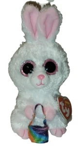 Ty Beanie Boos SUNDAY the Easter Bunny Rabbit (6 Inch) NEW MWMT Plush Animal Toy - Picture 1 of 6