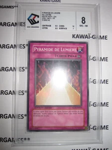 YUGIOH! PYRAMIDE DE LUMIERE PROMO MOVIE MOV-FR004 N/M GRADED 8 CCC FRENCH - Picture 1 of 4