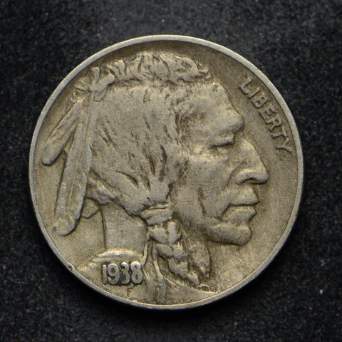 1938-D Buffalo Nickel (bb11368) Cover