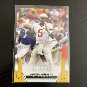 Jameis Winston 2015 Leaf Draft Football - #84 - Florida State Seminoles - Picture 1 of 2