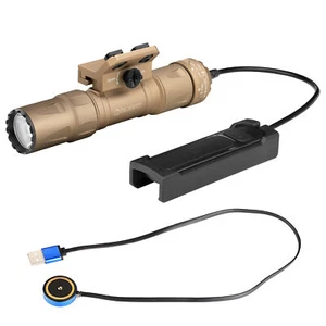 Linterna de montaje en riel recargable Olight Odin S 1500 lúmenes (MLOK-Tan) - Imagen 1 de 10