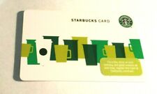 *STARBUCKS* 2010 Card - NEW Never Been Used 'Green Cups' NO $ Value