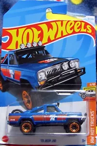 Hot Wheels 2024 custodia principale E ""73 Jeep J10" HW camion caldi 4/10 - Foto 1 di 2