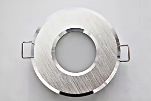 LED Feuchtraum Einbaustrahler Sets IP44 rund gebürstet Alu 3Watt, 4Watt, 5,5Watt - Bild 1 von 13