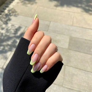 Women Nails Extension Tips 24PCS French Ballerina False Nails Ladies Decoration↕ - Picture 1 of 17