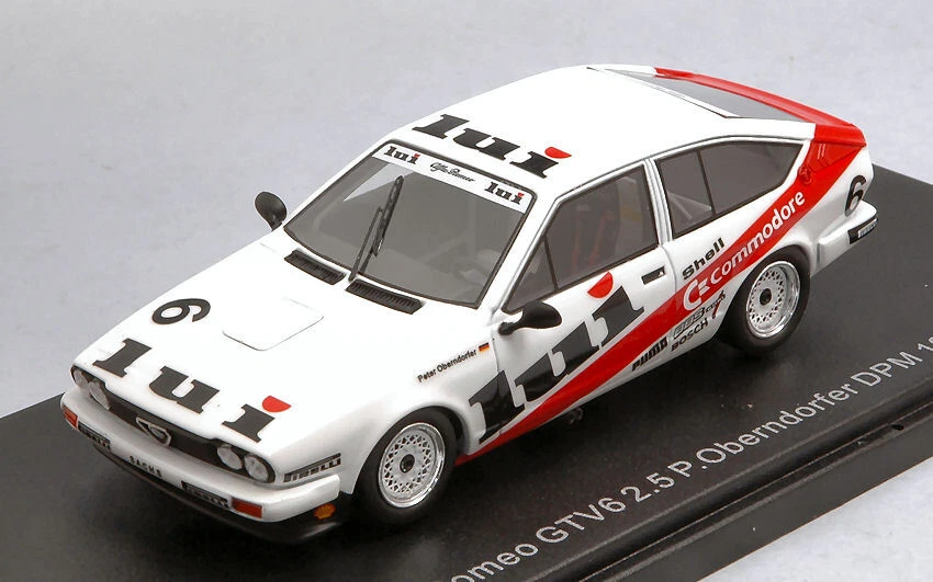 Neo Scale Models ALFA ROMEO GTV 6 DPM 1985 P.OBERNDORFER 1:43 - Immagine 1 di 1