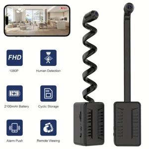 Telecamera WiFi Sicurezza Domestica Wireless Interno 1080P Rilevamento Movimento Loop Registrazione - Foto 1 di 24