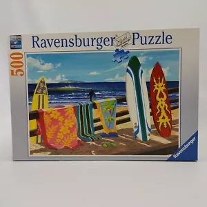 HANG LOOSE Surfboards Surfing Premium Jigsaw Puzzle by Ravensburger 500 pieces - Picture 1 of 5