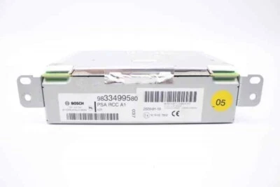 9833499580 audio system für PEUGEOT 208 1.2 PURETECH GASOLINA 75CV 2019 269650 - Bild 1 von 4