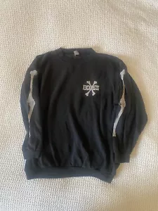 BONES BRIGADE POWELL PERALTA RARE ORIGINAL 1980'S SKELETON JUMPER BLACK SIZE S - Picture 1 of 6