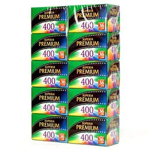 [Set of 10] Fujifilm Fujicolor Superior Premium 400 36 shots 135 PREMIUM 400 36E