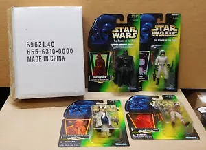 Star Wars POTF2 JCPenney Exclusive 4-Pack with Retooled Darth Vader RARE Variant - Picture 1 of 14