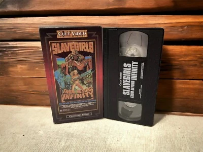 SLAVE GIRLS FROM BEYOND INFINITY CULT VIDEO Collector's Edition VHS RARE OOP HTF - Image 1 of 4