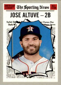 2019 Topps Heritage #353 Jose Altuve  Houston Astros Baseball Card