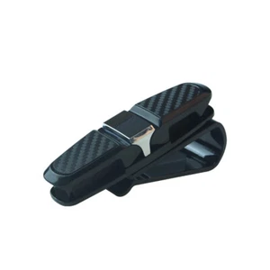 Sunglasses Clip Card Holder Car Sun Visor Storage Glasses Mount Ticket Receipt - Picture 1 of 8