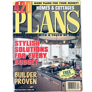 Vintage 90s Select Home Designs 420 Plans Homes & Cottages Series 12 1997 - Picture 1 of 6