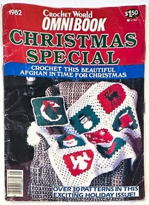 Crochet World Omnibook Christmas Special Vintage 1982 Issue Patterns Projects - Imagen 1 de 10