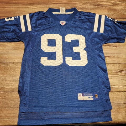 Indianapolis Colts Dwight Freeney Youth Boys Size Medium NFL Jersey Cover