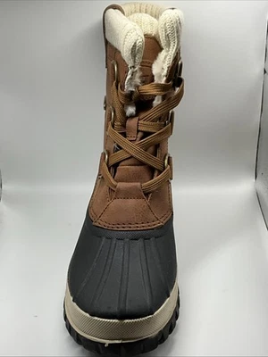 Lugz Women’s Stormy 6-inch Boot, Roasted Peanut/Cream/Black, Size 7 WSTORMV-7045 - Image 1 of 4