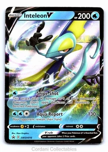 Inteleon V SWSH016 - SWSH Black Star Promo - Pokemon Card - Near Mint - Foto 1 di 2