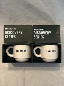 2024 Starbucks Discovery Serie 2 Unzen Espressotassen Neu 2 Stück - Bild 1 von 5