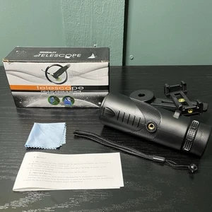 HD Monocular Telescope High Definition 10x40 Monocular Telescope W/ Attachment - Picture 1 of 8