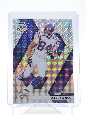 RANDY MOSS 2025 MOSAIC FOOTBALL SILVER MOSAIC VIKINGS Q4305 - Image 1 of 2