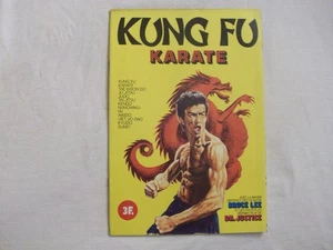 BRUCE LEE KARATE KUNG FU 1977 PANINI FRENCH STICKER ALBUM MAGAZINE - Picture 1 of 3