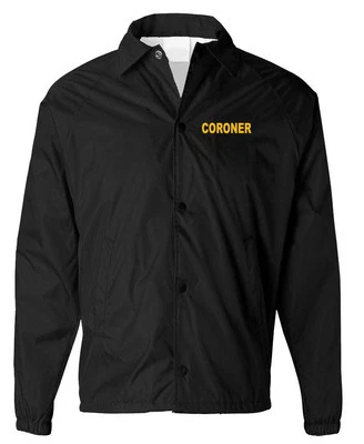 CORONER - Chaqueta cortavientos entrenadores Foto 1 de 4