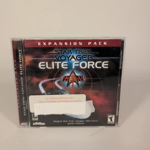 Star Trek: Voyager Elite Force Expansion Pack PC Game 2001 CIB Complete - Picture 1 of 3