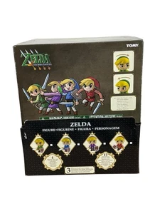ZELDA Four Swords Adventures Figures Retail Store Counter Display Box TOMY 2018 - Picture 1 of 13