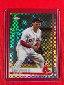 2019 Topps Chrome - Rafael Devers #184 X-Fractor - Picture 1 of 2