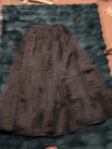 Vintage Marisa Mone Size 10 Thai Silk Tulle Skirt Maxi - Picture 1 of 9