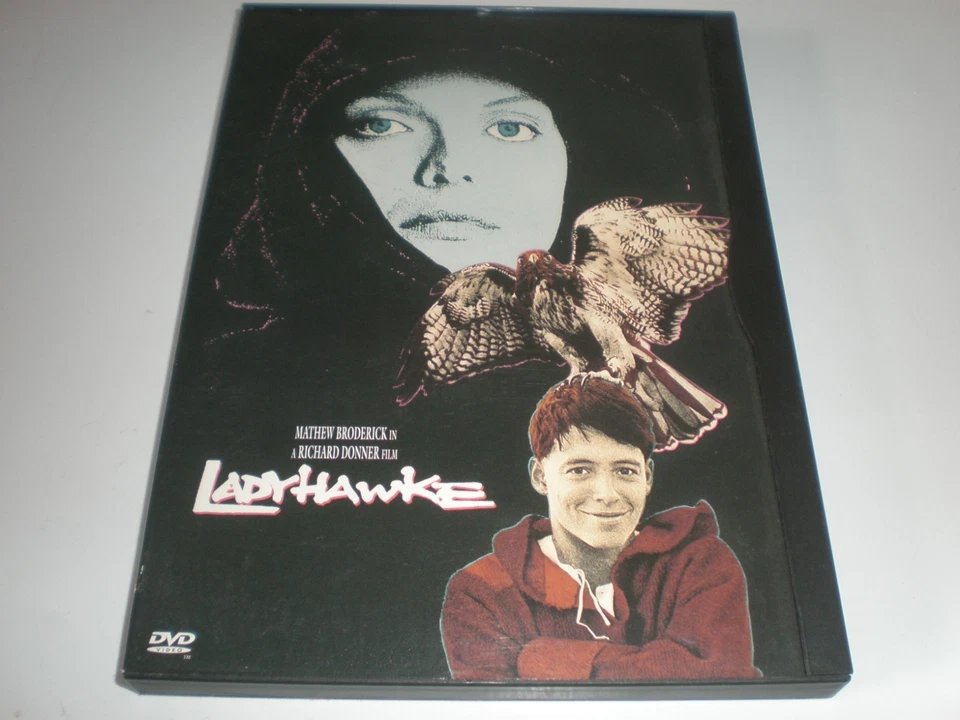 Ladyhawke (DVD, 1985) Snap Case Rutger Hauer Michelle Pfeiffer OOP Foto 1 de 1