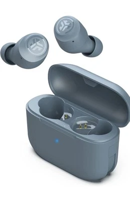 JLab Go Air Pop True Wireless Bluetooth Earbuds+Charging Case Slate Dual Connect - Image 1 of 4