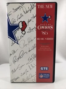 The Dallas Cowboys Christmas '86 VHS - 1986 Music Video NFL - Picture 1 of 4