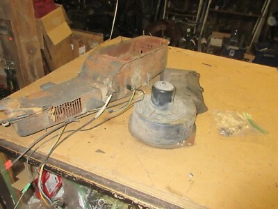 1968 PONTIAC GTO LEMANS INNER / OUTER HEATER BOX WITH CABLES AND MOTOR  - Изображение 1 из 4