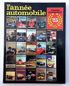 1977/78 L'ANNEE AUTOMOBILE N°25 (230 pages) GRAND PRIX, RALLIES, AUTOCROSS - Picture 1 of 3